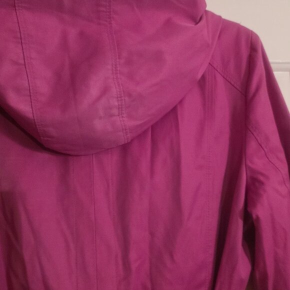 London Fog Orchid Trench Coat - Picture 15 of 16